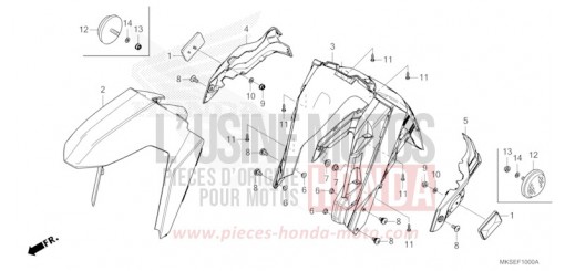 AILE AVANT CRF1100A4M de 2021